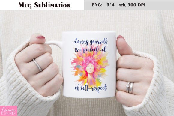 Download Motivational Quotes|Love Yourself |Mug - Premium Resources
