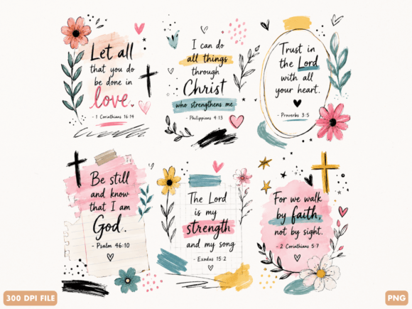 Download Inspirational Christian Bible Verse PNG - Inspirational Collection